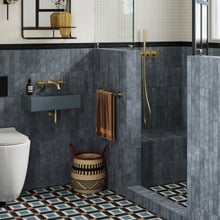 Seville Dark Blue Subway Ceramic Tile